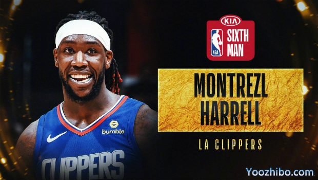 NBA最佳第六人<a href=/lanqiu_jingcai/clippers/ target=_blank class=infotextkey>快船</a>前锋哈雷尔当选