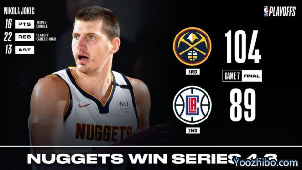 <a href=/lanqiu_jingcai/nuggets/ target=_blank class=infotextkey>掘金</a>胜<a href=/lanqiu_jingcai/clippers/ target=_blank class=infotextkey>快船</a>大比分4-3晋级西决！